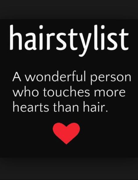 #hairstylistappreciationday #vickipoppsalon Happy Hair Stylist Appreciation Day ! Shorthair Undercut, Hairdresser Humor, Hairstylist Humor, Hair Salon Quotes, Stylist Quotes, Hairdresser Quotes, Babylights Balayage, Hairstylist Quotes, Salon Quotes