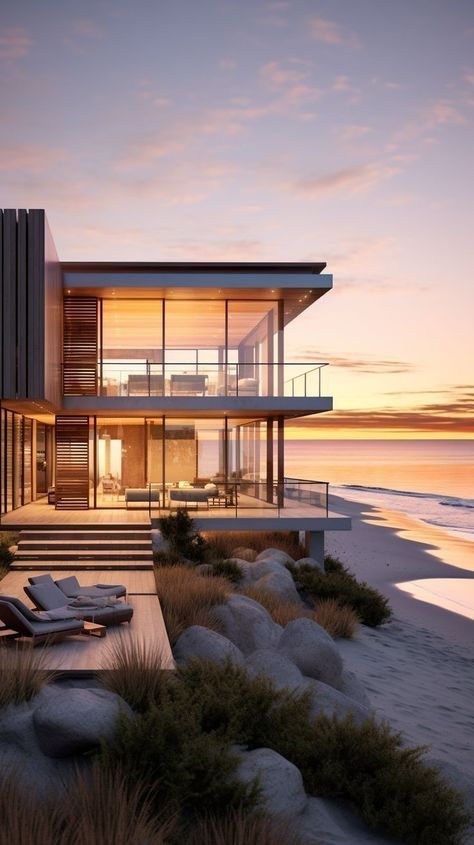 Beach House On The Water, Beach House In California, Old Money Holiday, Rich Old Money, Wall Design Home, Villa Holiday, House Near Beach, Houses By The Beach, Bedroom Kid