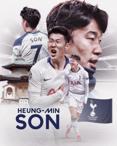 #TottenhamHotspur #Son #soccer #Footballer #Korea #premierLeague Korea Football Team, Son Soccer, Identity Card Design, Son Wallpaper, Football Graphics, Son Heung Min, Quotes Lockscreen, Soccer Design, Min Son