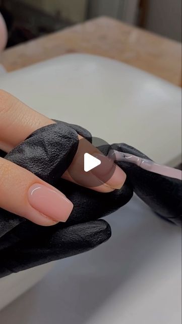 Samantha Haste on Instagram: "3 reasons you’re not getting perfect results with builder gel ✨  using @the_gelbottle_inc 019  #biab #buildergel #biabnails #buildergelnails #biabtutorial #buildergeltutorial #gels #gelnails #gelpolish #gelcolour #naturalnails #squarenails #biabapplication #nudenails #cutenails #cleangirlnails" Builder Gel Press On Nails, Biab Builder Gel Nails, Buildable Gel Nails, Gel Builder Nails Diy, Builder Nail Gel, How To Use Builder Gel, Builder Gel Manicure, Biab Nail Ideas, Builder Gel Tutorial