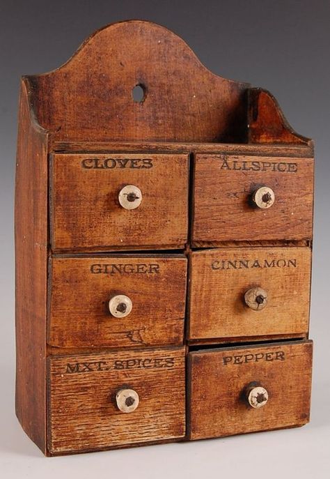 Spice Cabinets, Rustic Style Furniture, Bed Dining, Chest Drawers, Rustic Furniture Diy, Food Company, Spice Cabinet, Primitive Furniture, Furniture Shopping