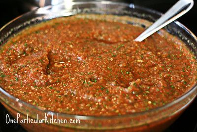 . Roasted Red Salsa, Red Salsa, Homemade Salsa Recipe, Salsa Recipes, Homemade Salsa, Chips And Salsa, Salsa Recipe, Mexican Food, Yum Yum