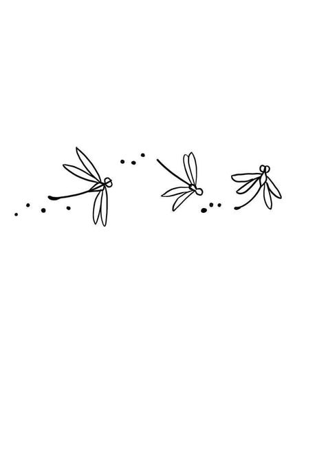 Dainty Bug Tattoos, Dragon Flys Tattoo, Cute Dragonfly Drawing, Simple Dragon Fly Tattoos, Dragon Fly Tattoo For Women Simple, Simple Colorful Tattoos, Little Dragonfly Tattoo, Dragonfly Drawing Sketch, Cute Dragonfly Tattoo