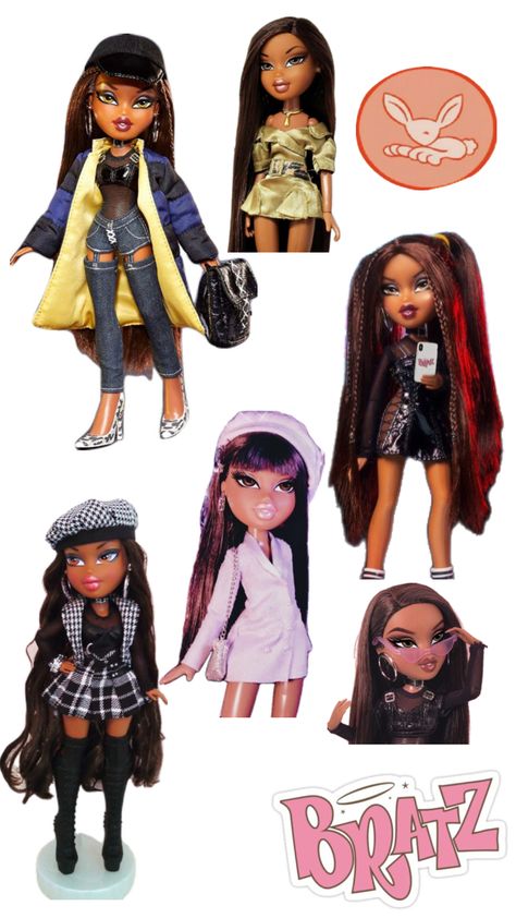 Bratz - Sasha Bratz Doll Halloween Costume, Bratz Aesthetic Outfit, Bratz Halloween Costume, Bratz Doll Outfits, Bratz Girls, Bratz Inspired Outfits, Doll Aesthetic, Trendy Halloween Costumes, Halloween Inspo