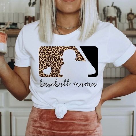 Baseball mama shirt | Baseball Tee | Shirt for Mom | Base Ball T-Shirt Diy Sports Mom Shirts, Cricut Sports Shirt Ideas, Cute Shirt Ideas Vinyl, Baseball Mama Shirts, Baseball Tshirt Ideas, Sport Tshirt Designs Ideas, T Ball Mom Shirts, Cricut Projects Beginner Shirts, Mom Of Both Shirt Ideas