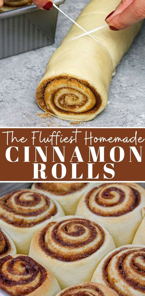 Yeast Cinnamon Rolls, Cinnamon Treats, Easy Cinnamon Rolls Recipe, Cinnamon Roll Recipe Homemade, Fluffy Cinnamon Rolls, Cinnamon Rolls Easy, Best Cinnamon Rolls, Cinnamon Rolls Homemade, Easy Cinnamon