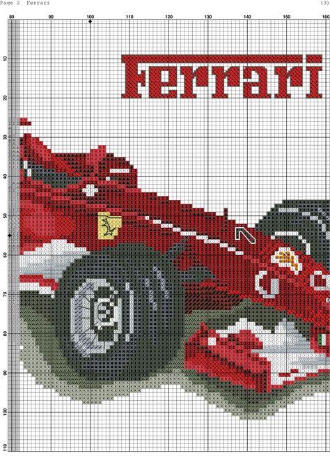 Bridal Gift Wrapping Ideas, Crochet Car, Easy Pixel Art, Pixel Crochet, Pixel Art Grid, Graph Paper Art, Tapestry Crochet Patterns, Pixel Pattern, Cross Stitch Alphabet