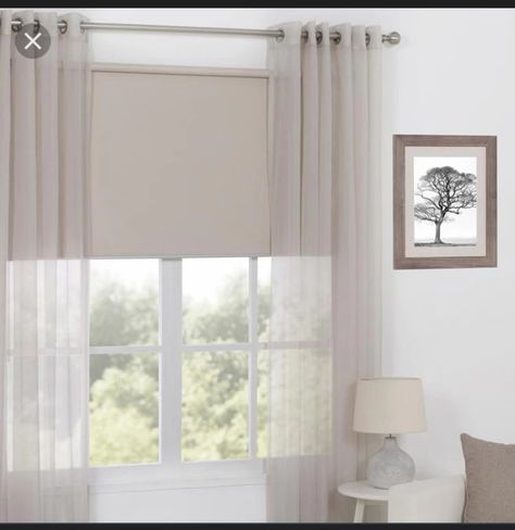 Basement Window Curtains, Bedroom Curtains With Blinds, Valances For Living Room, Window Curtains Bedroom, Bedroom Blinds, Bedroom Drapes, Living Room Images, Window Treatments Bedroom, Eyelet Curtains