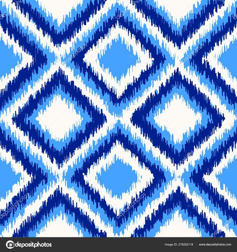 Ikat Art, Uzbek Ikat, Pattern Sketch, Ikat Design, Ethnic Art, Rug Texture, Silk Ikat, Texture Vector, Ikat Pattern