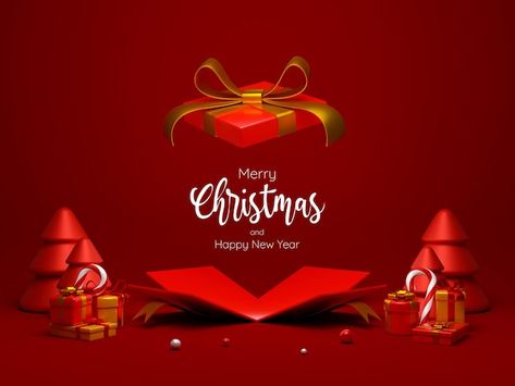 PSD opened christmas gift box for produc... | Premium Psd #Freepik #psd #christmas-product #christmas-podium #winter-party #winter-card Christmas Gift Box Design, Gift Box Opening, Christmas Podium, Christmas Advertising Design, Sales Poster, Product Advertisement, Best Christmas Wishes, Christmas Advertising, Christmas Sales