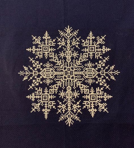 Single Color Cross Stitch, Cross Stitch Snowflakes Pattern, Scandinavian Christmas Cross Stitch, Monochromatic Cross Stitch, Reviews Icon, January Cross Stitch, Winter Embroidery Patterns, Cross Stitch Christmas Patterns, Winter Cross Stitch Patterns