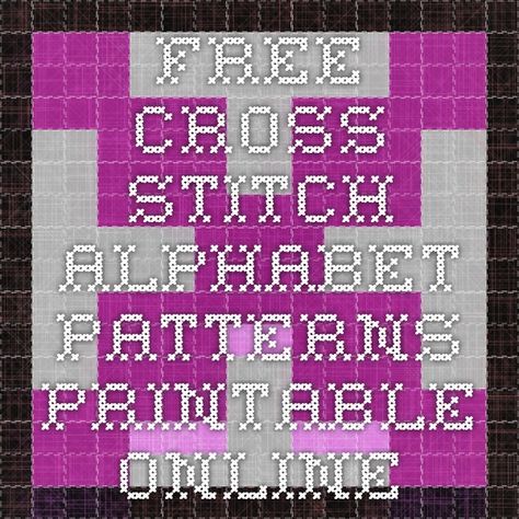 Free Cross Stitch Alphabet Patterns, Free Cross Stitch Alphabet, Christmas Cross Stitch Alphabet, Cross Stitch Monogram Patterns, Cross Stitch Patterns Free Printable, Cross Stitch Letter Patterns, Counted Cross Stitch Patterns Free, Cross Stitch Embroidery Patterns, Alphabet Patterns