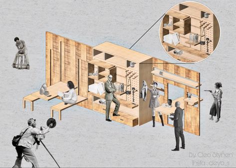 Space Saving Architecture, Moveable Walls Architecture, Teahouse Architecture, Moveable Architecture, Modular Architecture Concept, Functionalism Architecture, Multi Use Space, Adaptable Architecture, Portable Architecture