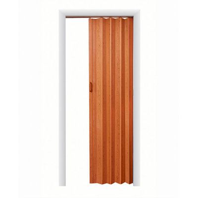 The door comes with track, hardware, and installation instructions. Made of durable, maintenance-free vinyl panels that are scratch and UV-resistant. Ideal for closets, pantries, laundry rooms, and anywhere space might be an issue. The door height can be trimmed and has reversible handing for flexible installation options. You can use two of these doors to make a double door. | LTL Home Products Flush PVC/Vinyl Spectrum Oakmont Accordion Door | LTLH1003 | Wayfair Canada Accordion Folding Doors, Accordion Door, Keeping Rooms, Vinyl Panels, Separating Rooms, Folding Door, Home Doors, Folding Doors, Pvc Vinyl