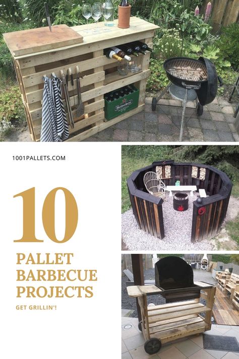 Pallet Projects Bedroom, Outdoor Pallet Projects, Pallet Kitchen, Bbq Table, Vertical Vegetable Garden, 1001 Pallets, Pallet Patio, Pallet Projects Furniture, Pallet Outdoor