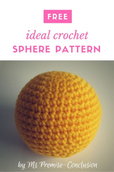 Holy Hand Grenade with Pseudo Instructions | Ms Premise-Conclusion Free Crochet Hacky Sack Patterns, Sphere Pattern Crochet, How To Crochet A Perfect Sphere, Crochet Round Ball Free Pattern, Crochet Half Sphere, Amigurumi Sphere Pattern, Hacky Sack Crochet Pattern, Crochet A Ball Free Pattern, Crocheted Balls Free Pattern