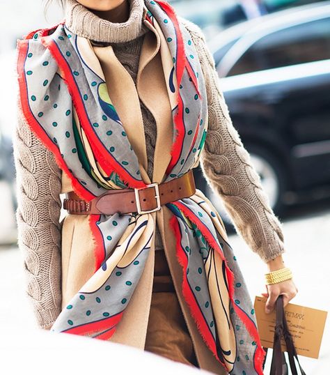 Belted cardigan