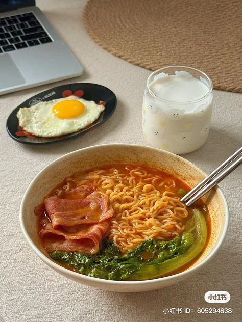 Ramen Recipes Easy, Korea Food, Healthy Food Menu, Food Therapy, Food Home, Healthy Food Motivation, Yummy Comfort Food, All I Ever Wanted, Food Goals