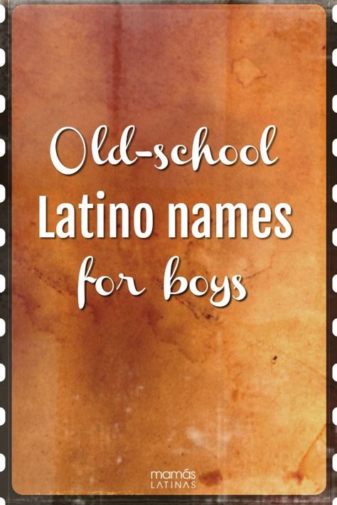 40 Unique old-school names for Latino boys. #babynames #Latinonames #oldfashionednames Latino Last Names, Hispanic Boy Names Unique, Latin Male Names, Latino Names For Boys, Baby Boy Names Mexican, Spanish Boy Names Unique, Spanish Names Boys, Hispanic Baby Names Boys, Mexican Names For Boys