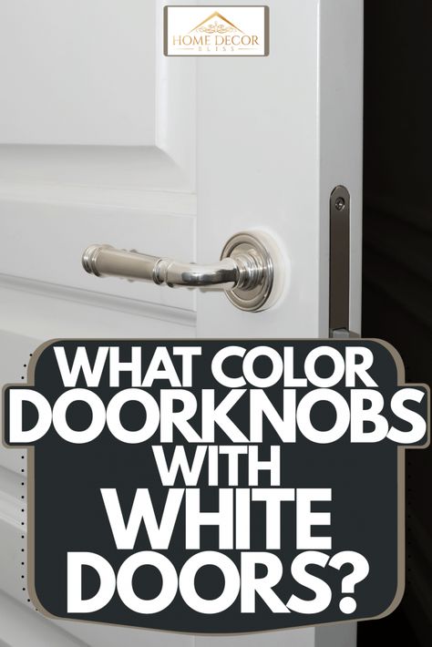 White Door Knobs, White Interior Door, Interior Door Hinges, Wooden Door Knobs, White Interior Doors, Interior Door Knobs, Kitchen Door Knobs, Door Handles Interior, White Doors