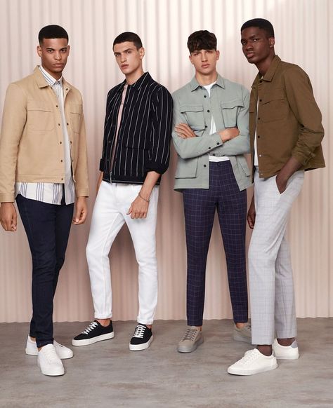 Topman on Instagram: “Take a break from colours brighter than the sun - get back to nature with cool, muted earth tones 🍃 Tap to shop or shop via the 🔗 in bio.” Earth Tone Outfits Men Casual, Aurora Photoshoot, Earth Tone Outfits Men, Kountry Wayne, Style Seasons, 21 Photoshoot, Earth Tone Outfits, Men Ootd, Muted Earth Tones