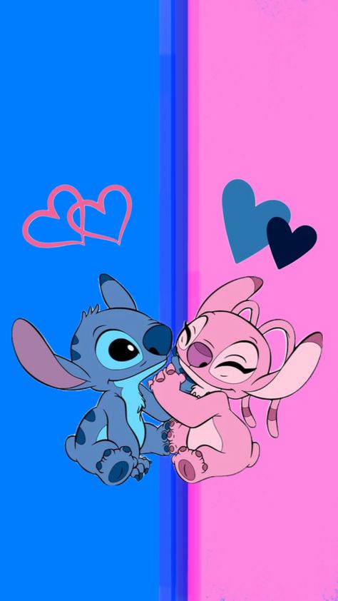 Cute stitch and angle Stitch And Angel Wallpaper, Wallpaper Stitch, Angel Stitch, Mickey Mouse Wallpaper Iphone, Mouse Wallpaper, Angel Wallpaper, Mickey Mouse Wallpaper, Cute Stitch, Stitch And Angel