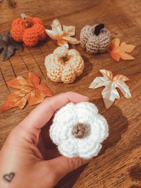 Crochet Fall Decor, Pumpkins Diy, Single Crochet Decrease, Fall Crochet Patterns, Crochet Cardigans, Quick Crochet Patterns, Crochet Decrease, Halloween Crochet Patterns, Crochet Goodies