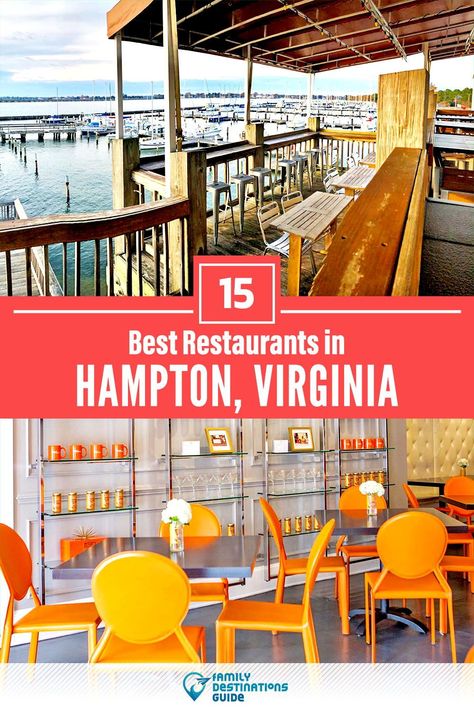 Want to see the best restaurants in Hampton, VA? We’re FamilyDestinationsGuide, and we’re here to help: From incredible brunch spots and amazing places to eat dinner, to local foodie spots and hidden gems, discover the BEST Hampton restaurants - so you get memories that last a lifetime! #hampton #hamptonrestaurants #restaurantsinhampton #bestrestaurantsinhampton #placestoeathampton Hampton Restaurant, Staunton Va, Staunton Virginia, Hampton Virginia, Virginia Vacation, Virginia Travel, Food Spot, Hampton Inn, Family Destinations