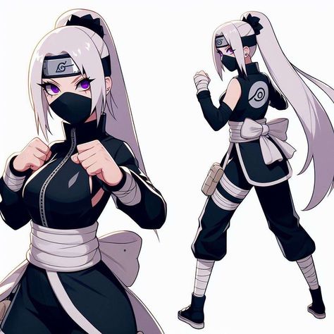 Naruto Ninja Outfits, Naruto Inspired Outfits, Naruto Character Design, Naruto Oc Outfit, Naruto Outfits, Kunoichi Outfit, Naruto Clothing, Ninja Outfit, Animated Clothes