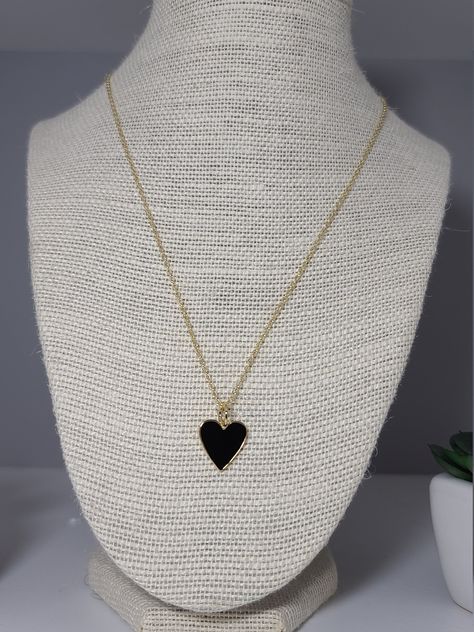 Excited to share the latest addition to my #etsy shop: Black Heart Pendant Necklace https://etsy.me/3Atay36 #black #heart #gold #unisexadults #blackheartnecklace #heartnecklace #goldfilledchain #goldnecklace #heartcharmnecklace Heart Gold Necklace, Black Heart Necklace, Heart Necklaces, Apply Makeup, Gold Heart Necklace, Black Necklace, Necklace Black, Soapy Water, Oils For Skin