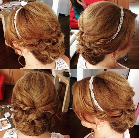 Updo With Headband, Black Wedding Hairstyles, Hair Accessories Ponytail, Mode Hippie, Hair Scarf Styles, Pigtail Hairstyles, Retro Hairstyles, Formal Hairstyles, Scrunchie Hairstyles