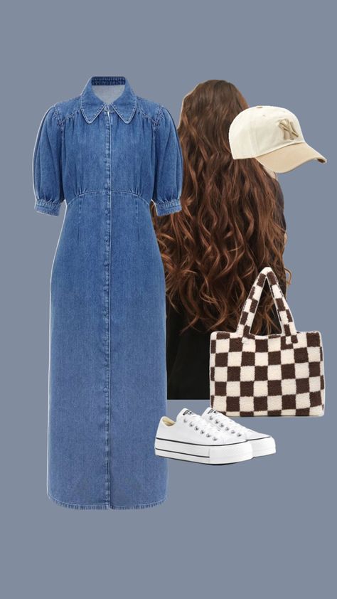 #apostolicpentecostal #modestfashion #apostolic #pentecostal Cute Overall Outfits, Modest Spring Outfits, Apostolic Pentecostal, Simple Fashion Outfits, Pentecostal Fashion, Modesty Outfits, Cute Modest Outfits, Casual Day Outfits, Causual Outfits