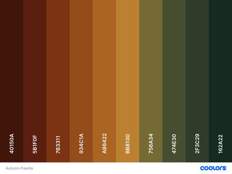 Burnt Orange Green Color Scheme, Dark Orange Colour Palette, Green And Brown Color Pallet, Rich Earth Tone Color Palette, Orange Brown And Green Bedroom, Color Tones Chart, Earth Tone Colors Palette, Deep Earthy Color Palette, Warm Toned Color Palette