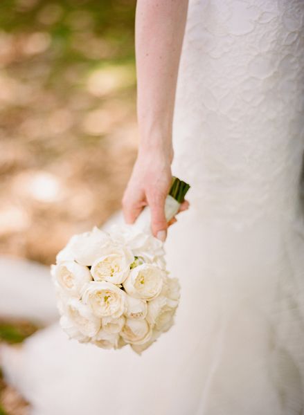 David Austin Bouquet, Garden Rose Bouquet, White Bouquets, Literary Wedding, Round Bouquet, Australia Wedding, Diy Wedding Bouquet, Garden Rose, Greek Wedding