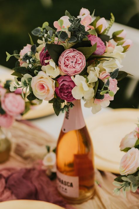 Petals And Prosecco Bridal Shower Flowers, Flowers And Prosecco, Peonies And Prosecco, Southern Tea Party Bridal Shower Ideas, Petals And Prosseco, Petals And Prosecco Decor, Prosecco And Petals Bridal Shower Theme, Petals And Prosecco Centerpieces, Prosecco Themed Party