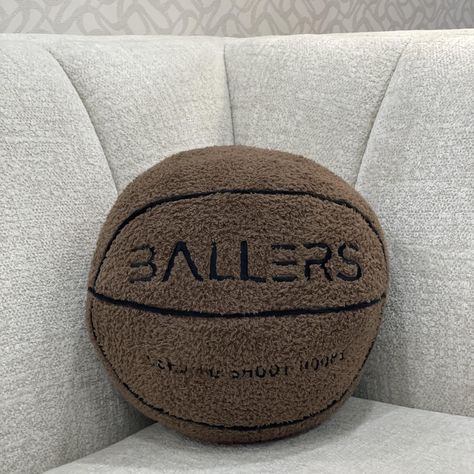 PRICES MAY VARY. Life-size plush pillow designed to resemble a real basketball Adds a touch of sports-inspired charm to any room, including bedrooms, and living spaces Made with premium quality materials for softness and durability Provides a cozy and comfortable spot for relaxation and lounging Sturdy construction ensures long-lasting enjoyment and use Makes a memorable and practical gift for birthdays, holidays, or any special occasion Versatile decor piece that can be used as a decorative acc Vintage Basketball Nursery, Boys Basketball Room, Decor For Dresser, Basketball Nursery, Basketball Pillow, Home Decor Dark, Basketball Room, Basketball Decorations, Plush Pillow