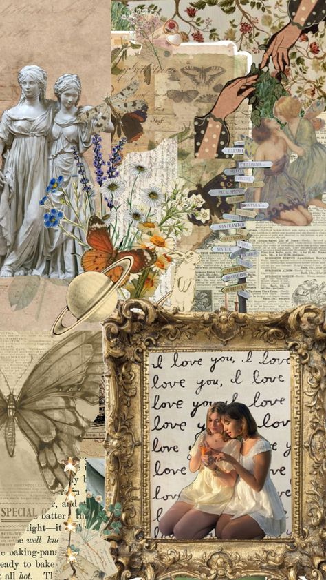 Lesbian Cottage, Royal Moodboard, Lunar Witch, Lockscreen Ideas, Romantic Academia, Cottagecore Vintage, Flowers Butterfly, Earth Elements, Aesthetic Things