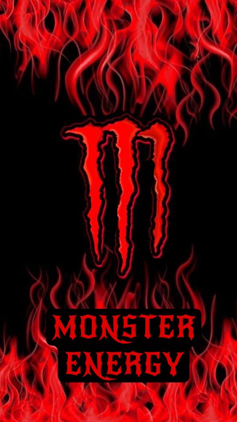 Monster Drink Wallpaper, Monster Energy Drawing, Monster Energy Wallpapers, Iphone Wallpaper Vans, Monster Energy Drink Logo, Drink Logo, Cute Wolf Drawings, Monster Pictures, Android Wallpaper Art