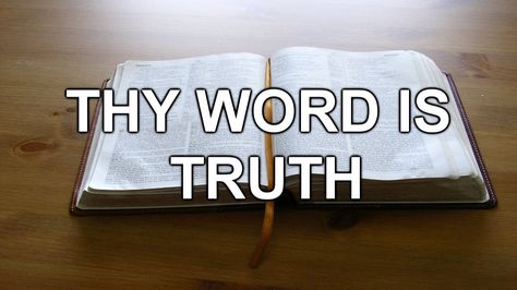 ( John 17:17 KJV ) “Sanctify them through Thy Truth: Thy WORD is Truth.”!! ( Psalms 119:105 KJV ) “Thy WORD is a Lamp unto my feet, and a Light unto my Path.”!! Thy WORD is RIGHTEOUS / WORTHY / HOL… Light Unto My Path, Psalms 119, John 17, Psalms 119 105, Abba Father, Christian Pins, Thy Word, Spiritual Encouragement, Gospel Of Jesus Christ