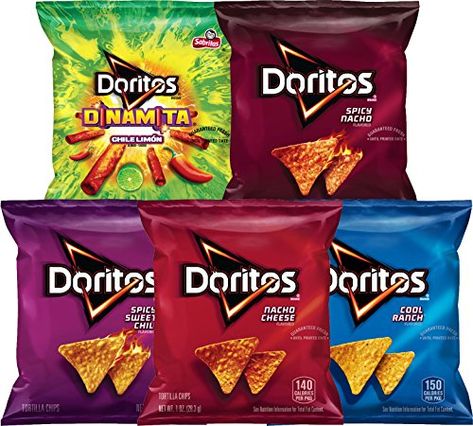 Walking Tacos Recipe - Spicy Sweet Chili Doritos, Walking Tacos Recipe, Doritos Nachos, Spicy Cheese, Frito Lay, Nacho Cheese, Snack Packs, Corn Chips, Cheese Flavor