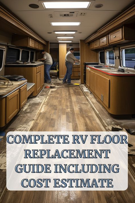 Is your RV floor showing its age, making your home-on-wheels feel less cozy? 🚐💫 Discover the ultimate guide to RV floor replacement, including savvy tips to save on costs! Whether you're a DIY enthusiast or considering professional help, we've got you covered. How are you planning to refresh your RV? Click to uncover cost-effective strategies for a stunning transformation.  #rvdecorating #rvdecorideas #rvideasdecorating Rv Carpet, Rvs Interior, Rv Flooring, Camper Flooring, Rv Interior Remodel, Installing Laminate Flooring, Rv Renovation, Rv Maintenance, Rv Makeover