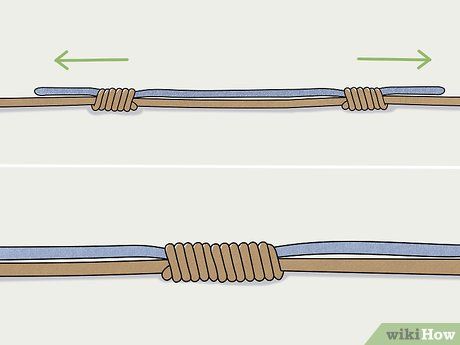 3 Ways to Tie Two Fishing Lines Together - wikiHow Uni Knot, Fly Fishing Knots, Strong Knots, Best Knots, Knot Tying, Overhand Knot, Braided Line, End Of The Line, Fishing Knots