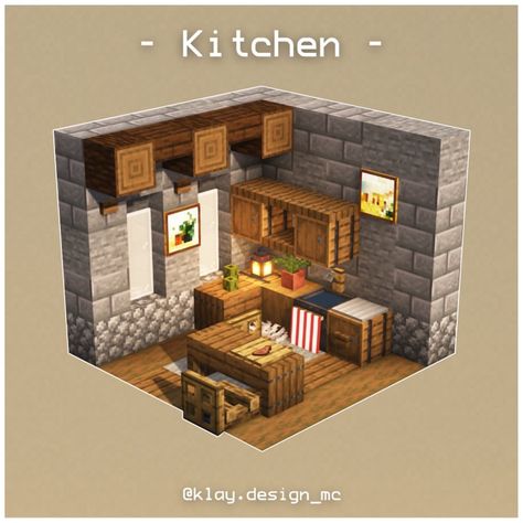 EASY ROOM INTERIORS | These are three concepts of interiors you can build to decorate some empty rooms in your base! What’s your favorite?… | Instagram Minecraft Interior Design Small House, Minecraft Drawer Ideas, Minecraft Interior Base, Minecraft Survival Base Interior, Minecraft Villager House Interior, Minecraft Fishing Hut Interior, Minecraft Storage Room Design, Minecraft Base Interior Ideas, Chest Room Ideas Minecraft