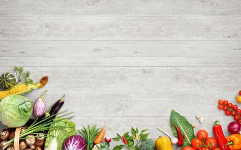 Food Border, Food Background Wallpapers, Food Photography Background, Different Fruits And Vegetables, Food Background, Background Studio, Healthy Vegetable Recipes, Food Backgrounds, Different Fruits