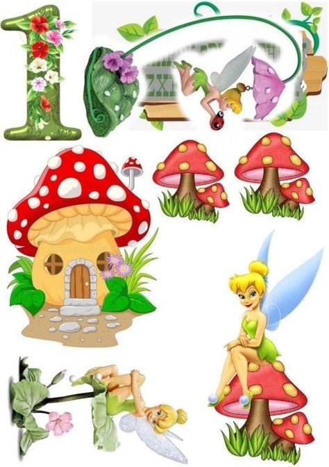 Tinker Bell Fairy House, Thinker Bell Cake Topper Printable, Tinkerbell Topper Printable, Tinkerbell Cake Topper Free Printable, Tinker Bell Cake Topper Printable, Fairy Cake Topper Printable, Tinkerbell Printable Cake Topper, Tinkerbell Printable, Bolo Tinker Bell