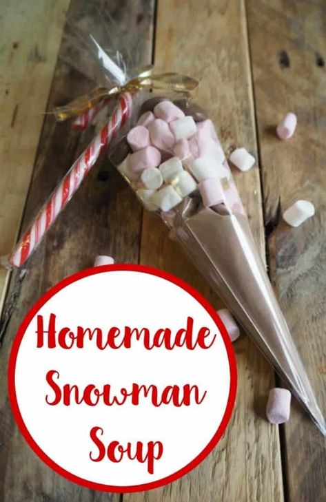 How To Make Snowman, Make Snowman, Homemade Teacher Gifts, Christmas Fair Ideas, Snowman Soup, Frugal Christmas, Make A Snowman, Christmas Food Gifts, Homemade Holiday