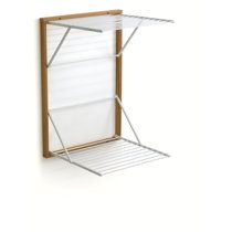 Arredamenti Italia Group Kevin Drying Rack | Wayfair.co.uk Wall Drying Rack, Wall Mounted Clothes Drying Rack, Laundry Room Drying Rack, Europe Nature, Wall Mounted Drying Rack, Drying Rack Laundry, Wood Clothes, Clothes Drying Racks, Laundry Room Design