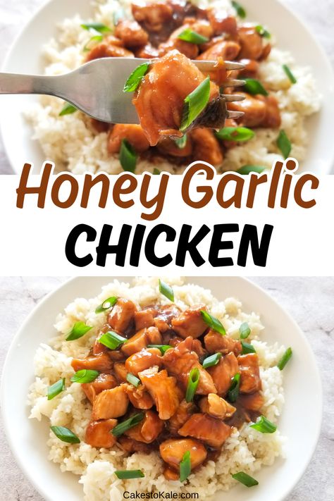 Easy honey garlic chicken can be made in the instant pot or on the stove top. Try this delicious instant pot honey garlic chicken recipe for dinner. Made with honey and soy sauce. Instant Pot Honey Garlic Chicken, Garlic Chicken Crockpot, Chicken Recipe For Dinner, Easy Honey Garlic Chicken, Garlic Chicken Breast Recipes, Stove Top Chicken, Honey And Soy Sauce, Honey Garlic Sauce, Garlic Chicken Recipes