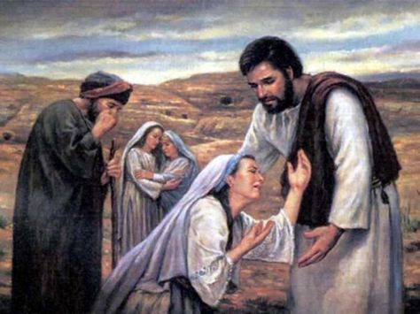 Jesus consoling the widow of Nain. He was so caring & loving. Just image what he will be like as King of God's Kingdom, showing love & compassion to everyone.   To learn more about Jesus life go to JW.org Jesus With Children, Matthew 27, Jesus Christ Painting, Jesus Christ Artwork, Pictures Of Christ, Jesus And Mary Pictures, Jesus Christ Art, Christian Quotes God, Pictures Of Jesus Christ