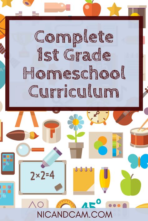 1st Grade Homeschool Curriculum, 1st Grade Homeschool, First Grade Curriculum, Kindergarten Homeschool Curriculum, Homeschool Preschool Curriculum, Homeschool Lesson Plans, Preschool Homeschool, How To Start Homeschooling, Homeschool Schedule